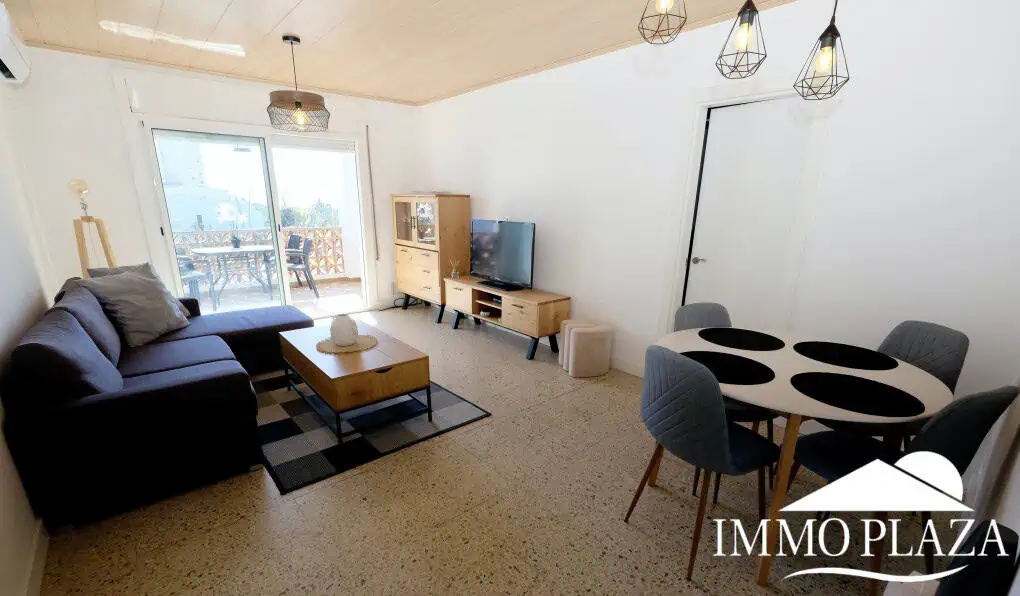 Vue mer et riviere appartement de 60m2 avec une belle terrasse, exposé sud ! Débaras inclus.