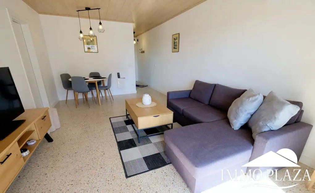 Vue mer et riviere appartement de 60m2 avec une belle terrasse, exposé sud ! Débaras inclus.