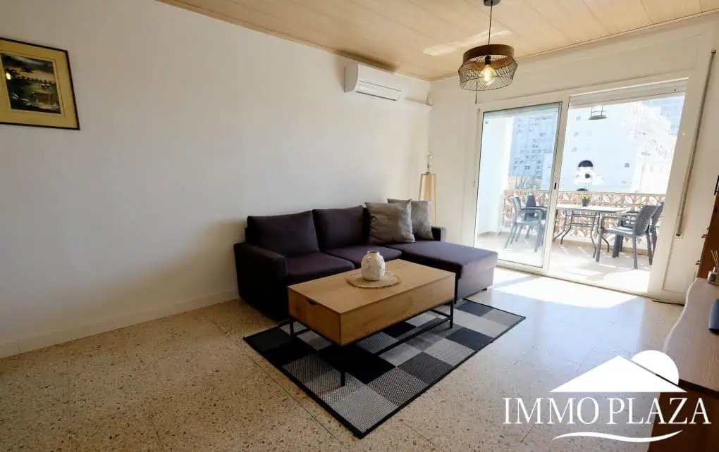 Vue mer et riviere appartement de 60m2 avec une belle terrasse, exposé sud ! Débaras inclus.