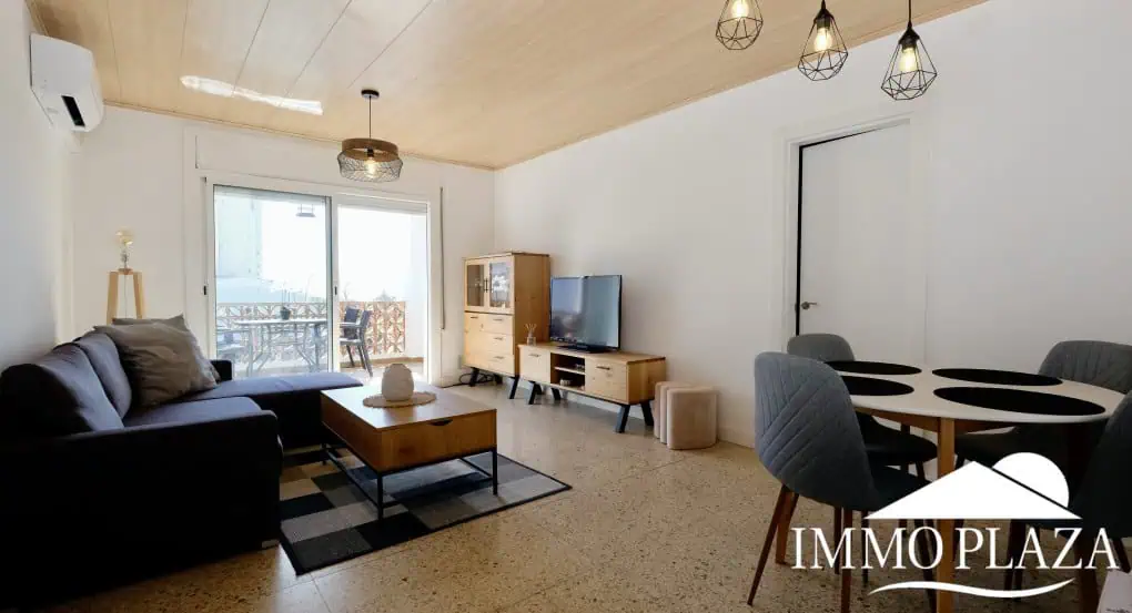 Vue mer et riviere appartement de 60m2 avec une belle terrasse, exposé sud ! Débaras inclus.