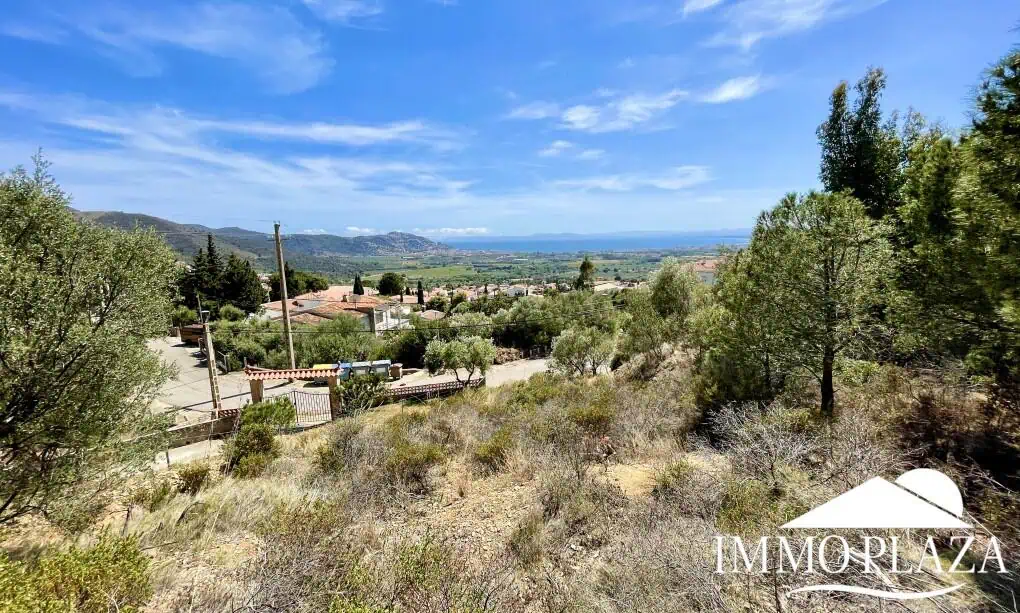 LARGE SEA VIEW PLOT FOR SALE – MAS FUMATS – ROSAS – COSTA BRAVA