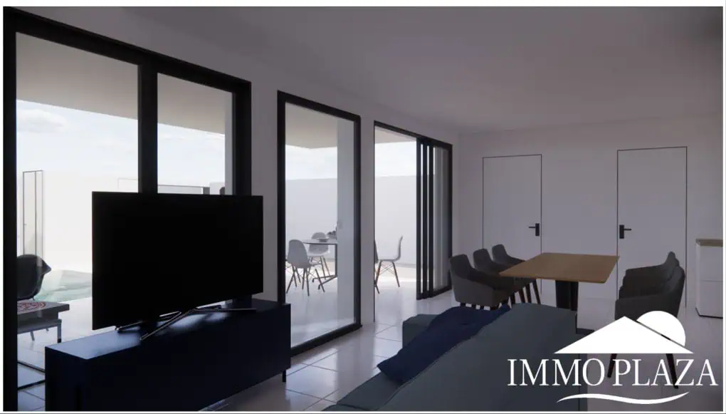 Land to build 2 houses near the beach (max. construction area 323m2) – House with 2 apartments to renovate near the beach