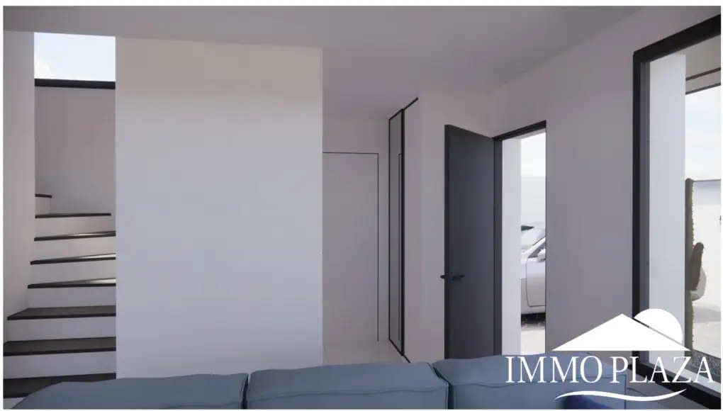 Land to build 2 houses near the beach (max. construction area 323m2) – House with 2 apartments to renovate near the beach