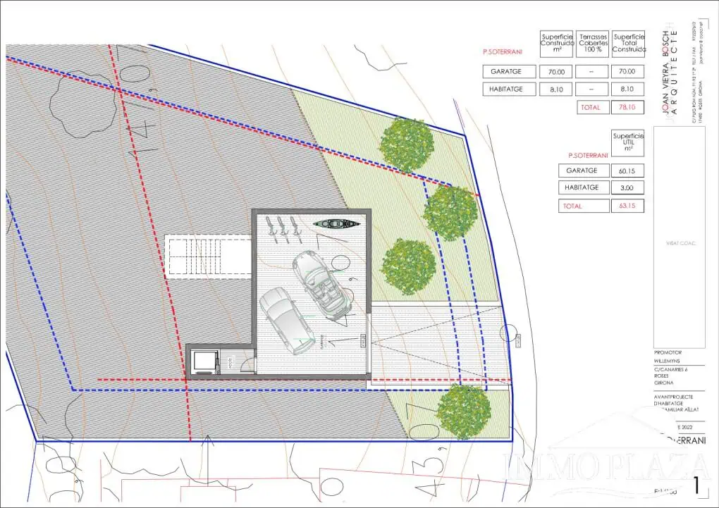 LARGE SEA VIEW PLOT FOR SALE – MAS FUMATS – ROSAS – COSTA BRAVA