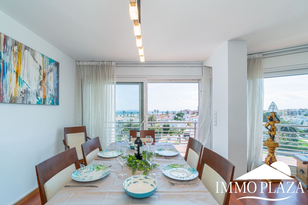 Sea view corner apartment (170m2) next to the beach, in the center of Empuriabrava. TOURIST LICENCE. 2 bedrooms, 60m2 terraces! – photo 28