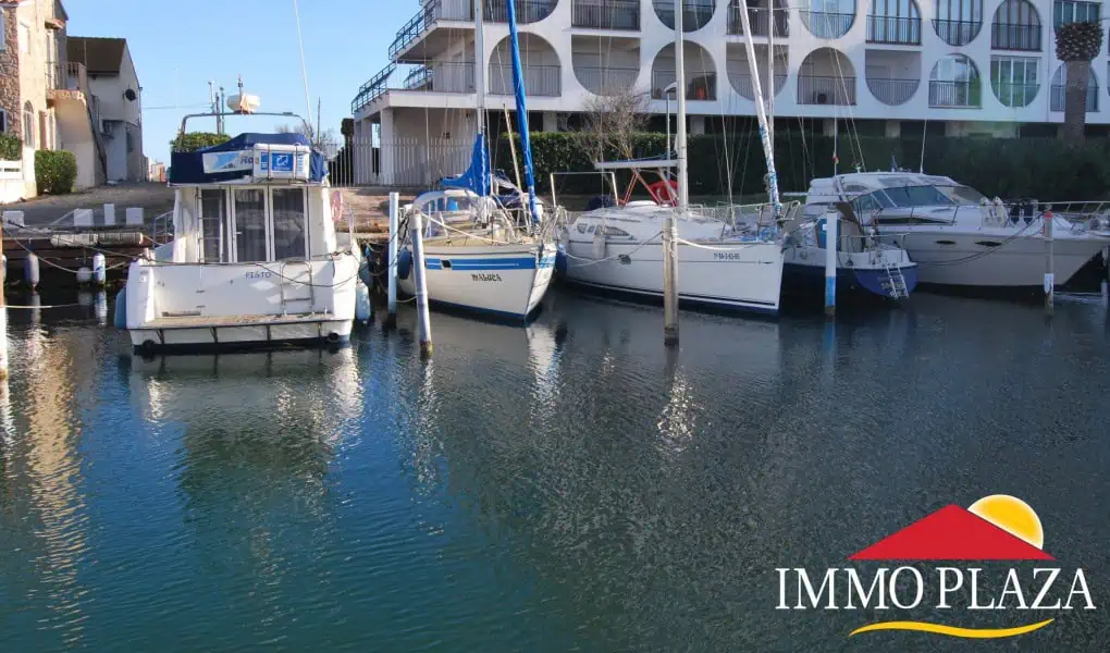 Mooring / berth 11,5 X 3,50M for sale for: sailboat or motor boat in Ampuriabrava – Costa Brava – Spain – photo 2