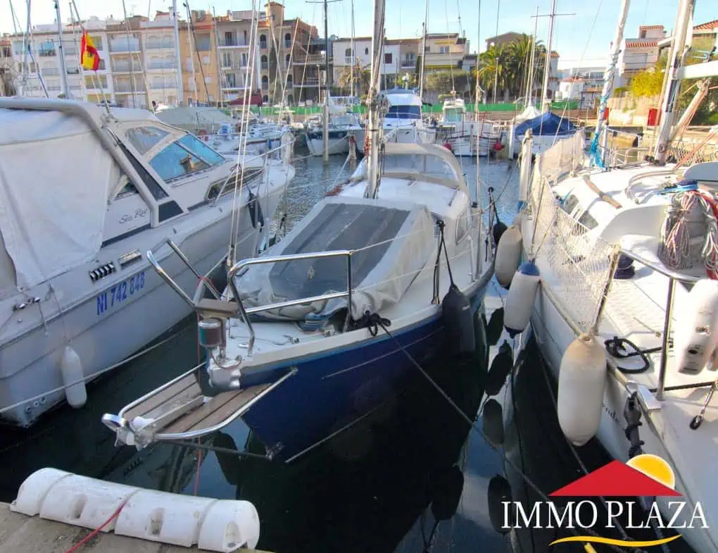 Mooring / berth 11,5 X 3,50M for sale for: sailboat or motor boat in Ampuriabrava – Costa Brava – Spain – photo 5