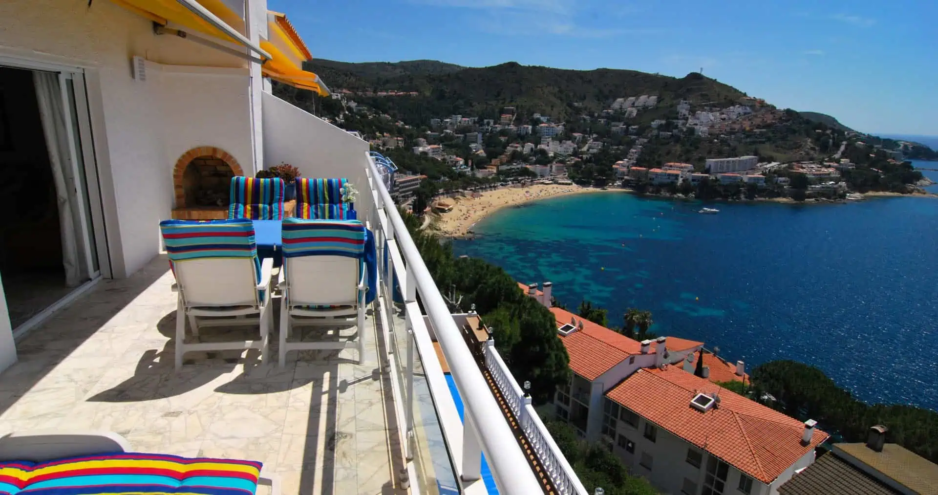 Beautiful house with stunning views over the bay of Canyelles – Roses – Costa Brava