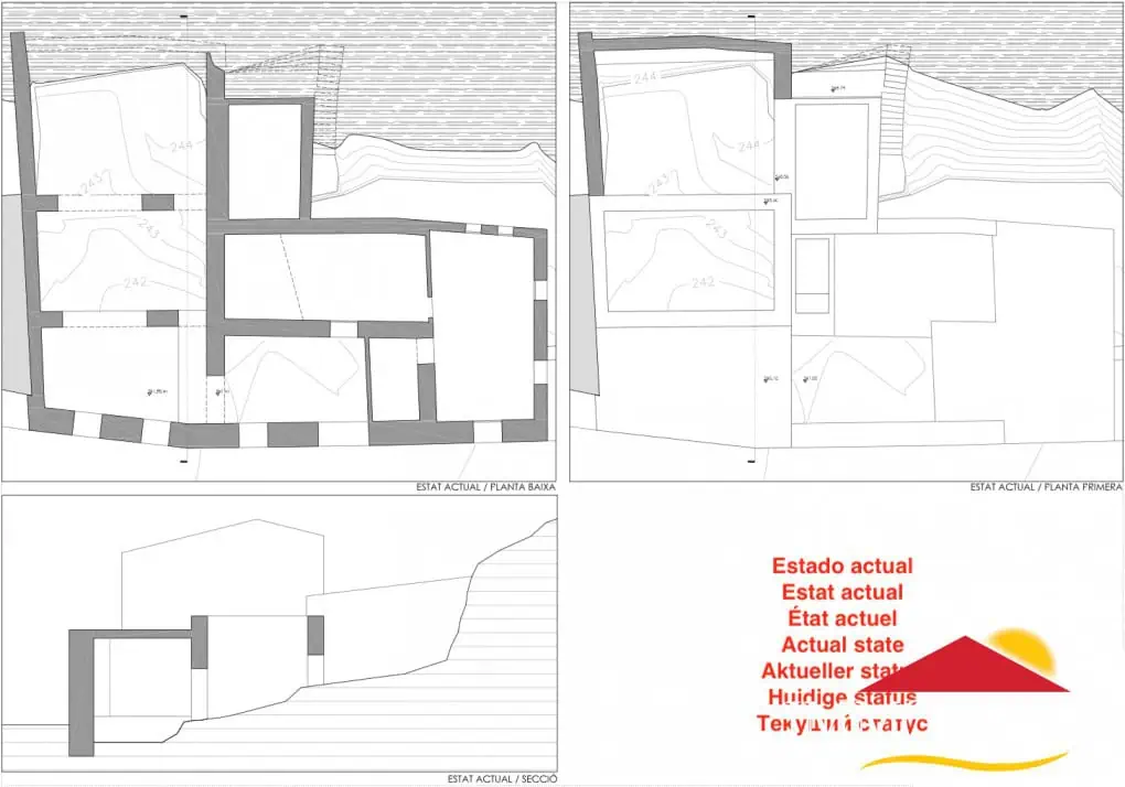 Country house with pool (project in progress) in « Els Villars » – Espolla – photo 3