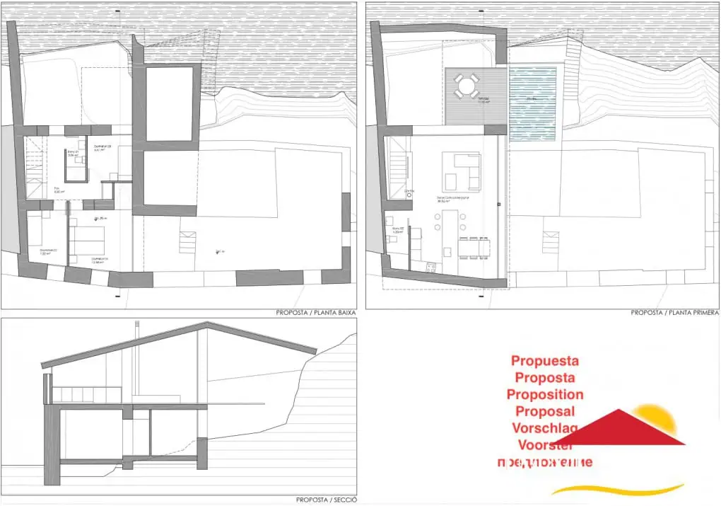 Country house with pool (project in progress) in « Els Villars » – Espolla – photo 4