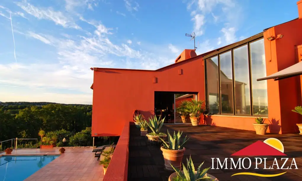 Contemporary architect house with impressive views of the gorges of Lez, Montpellier – photo 5