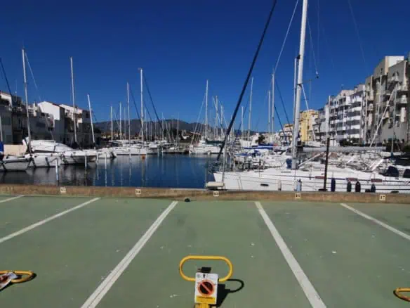 Private parking in the Port Grec – Marina Ampuriabrava – Costa Brava